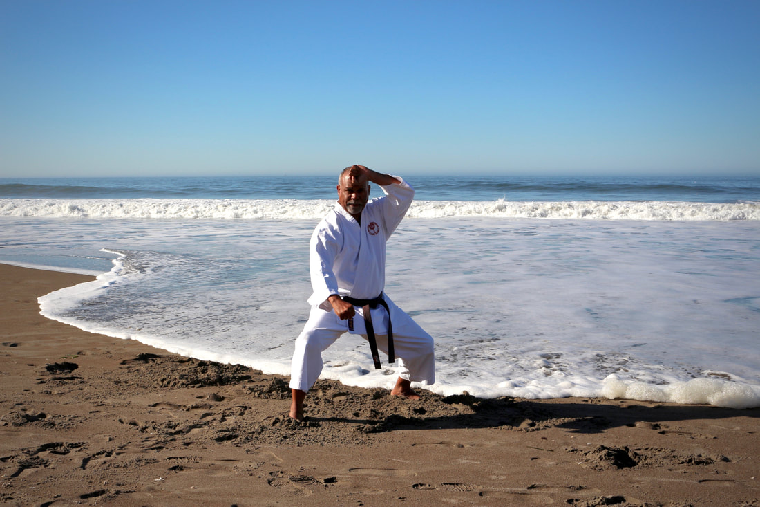 Karate Beach Training
