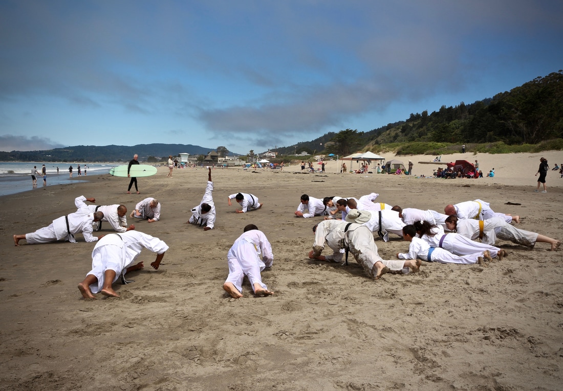 Beach Side Plank Beach Training